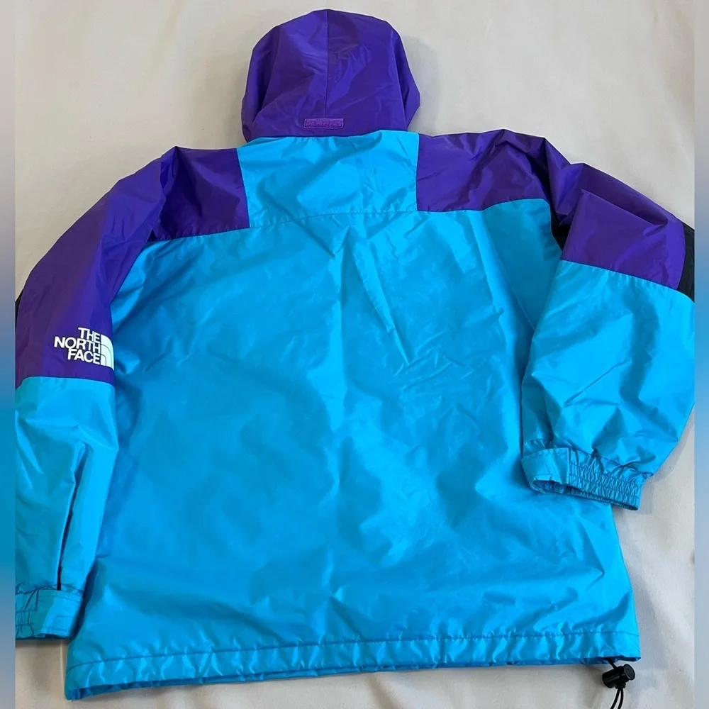 Vintage 90s North Face Made in USA Goretex anorak‎ windbreaker pullover Sz S